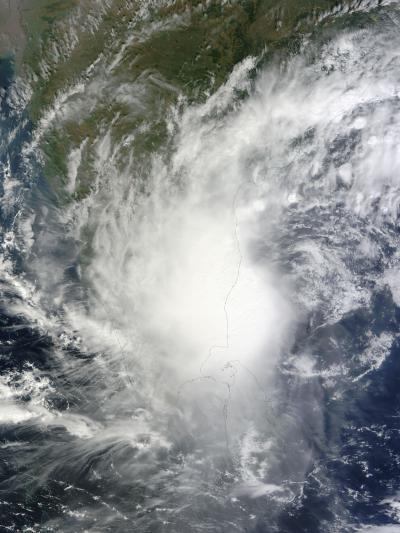 NASA MODIS Image of Tropical Cyclone Jal