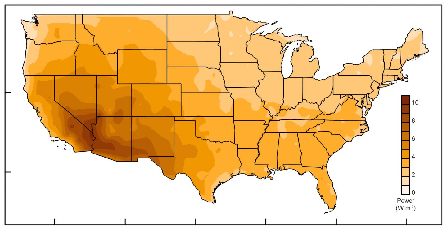 Map of Where EvaporationGener [IMAGE] EurekAlert! Science News Releases