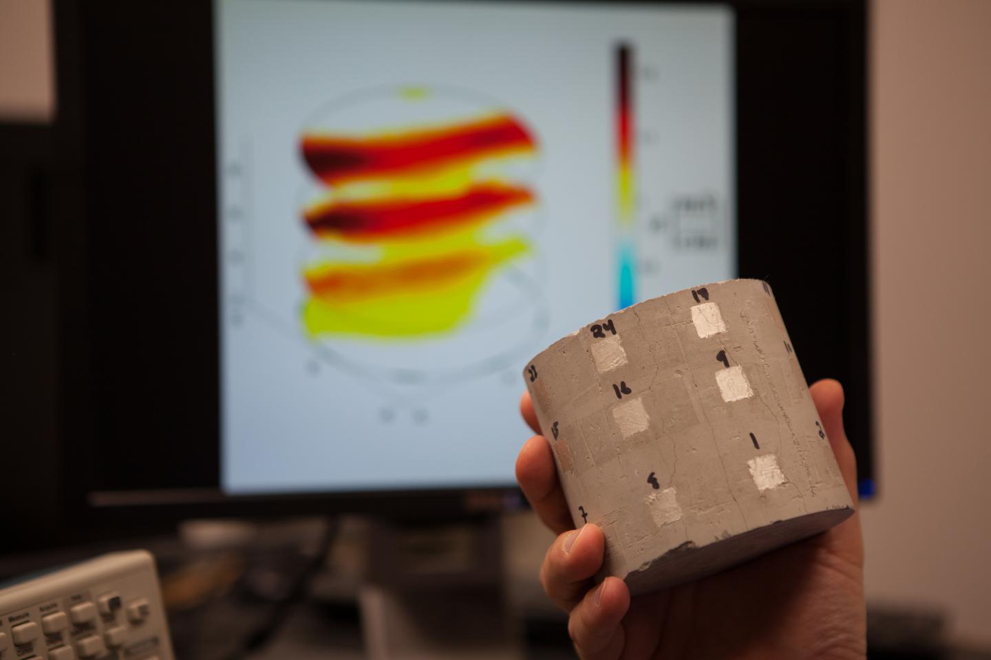Using Electrical Conductivity to Track Structural Problems in Concrete