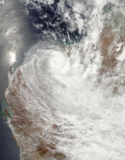 NASA Aqua Satellite Image of Heidi