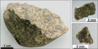 Fragments of the lunar meteorite