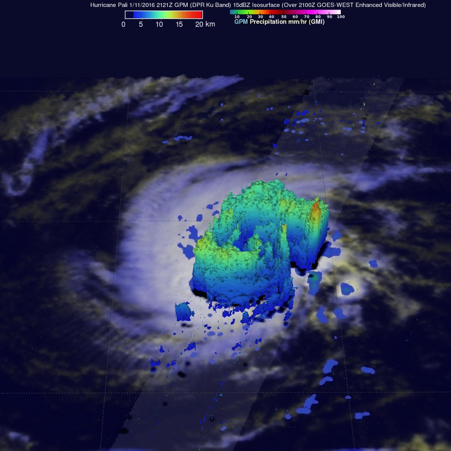 GPM 3-D Image of Pali