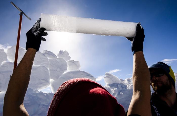 Greenland ice core