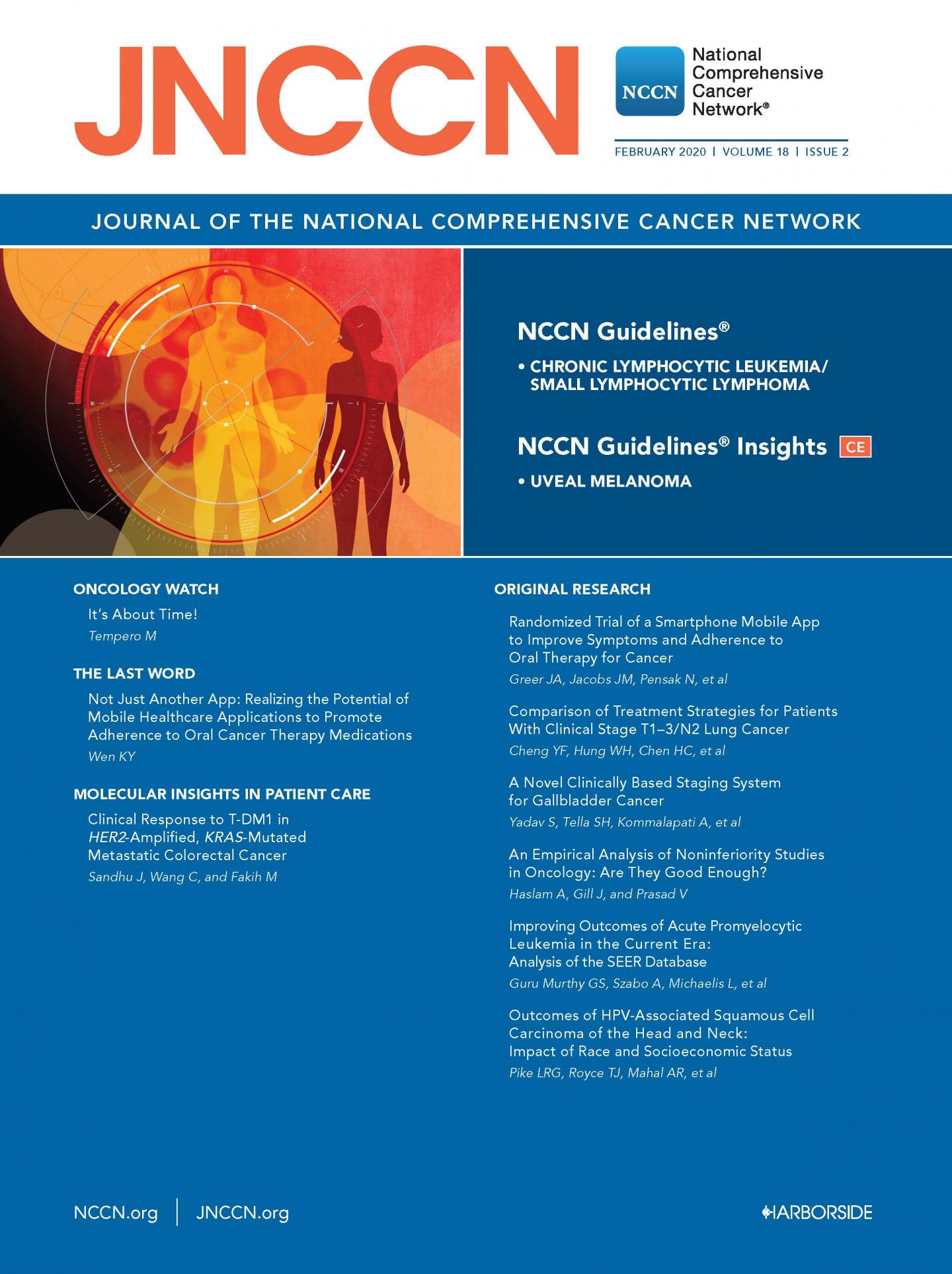 JNCCN February 2020 Cover