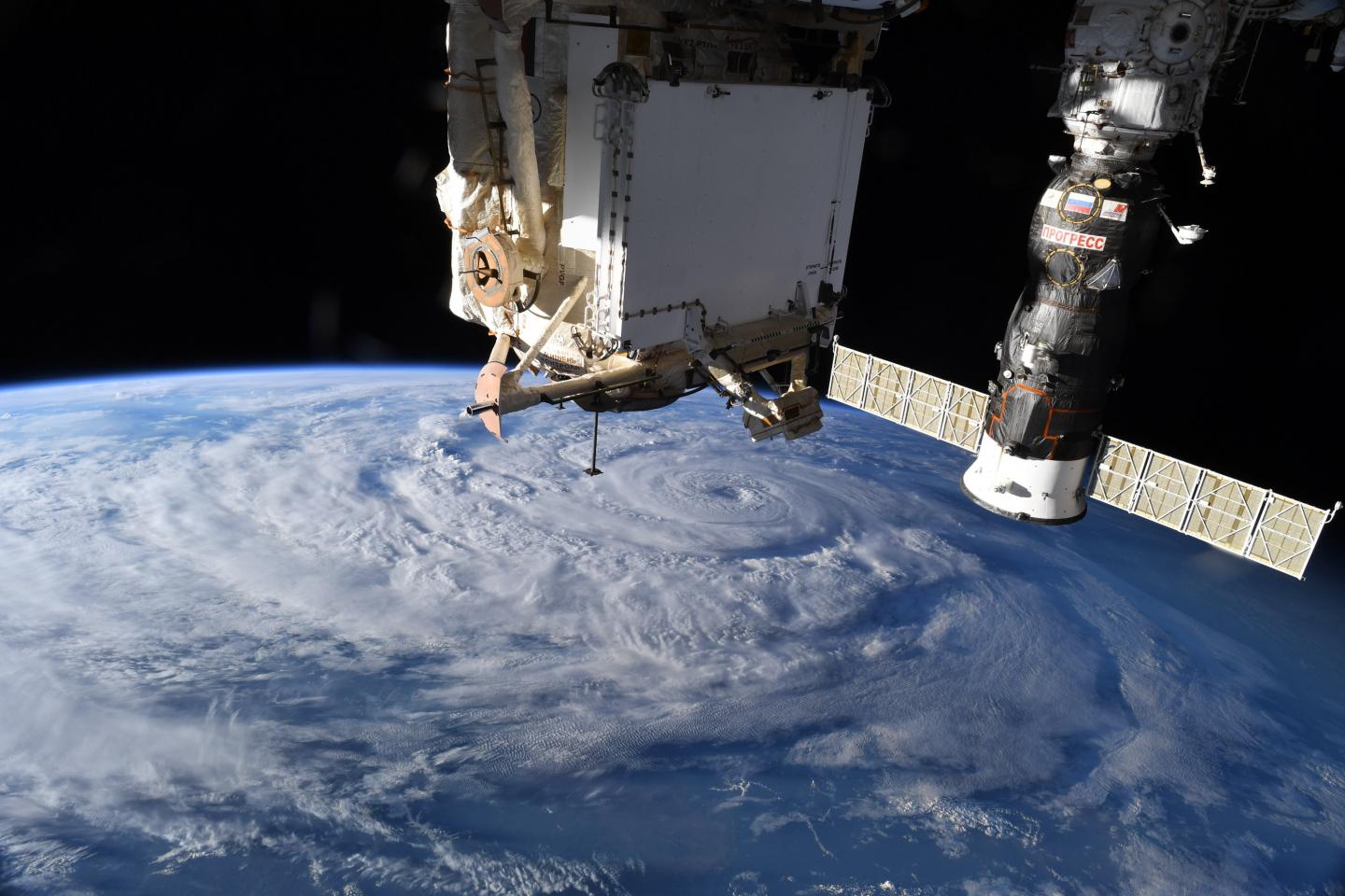 ISS image of Genevieve