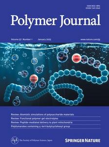 The front page image of the issue including this article (Polymer Journal, volume 57, issue 1, pp. 1-23).