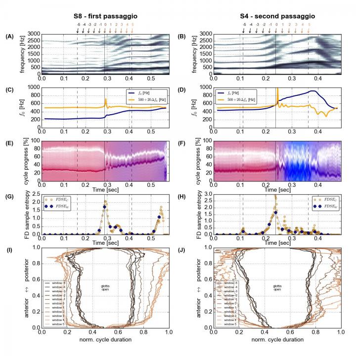 Register Changes in Professional Sopranos may Correspond to Altered Vocal Fold Vibration Patterns