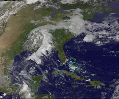 A Satellite View of a Back-door Cold Front