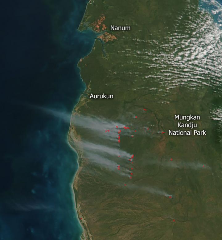 Prescribed Burns Light Up Queensland, Australia