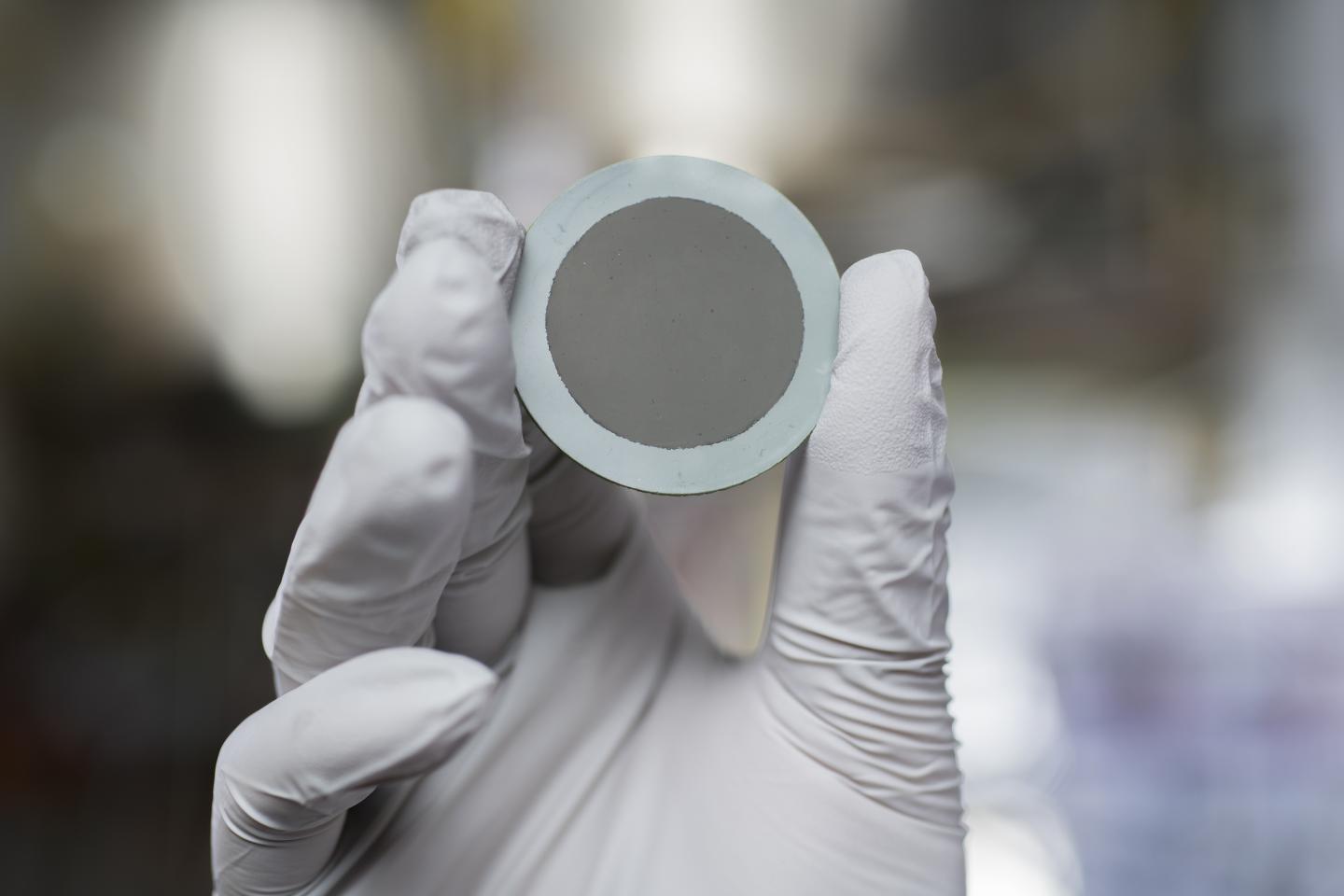 Catalyst Coating on Cathode Disc