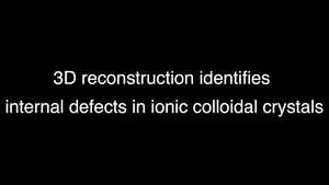 3D reconstruction identifies internal defects in crystals