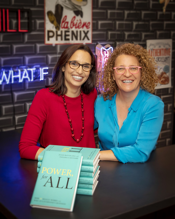 Profs. Julie Battilana and Tiziana Cascario