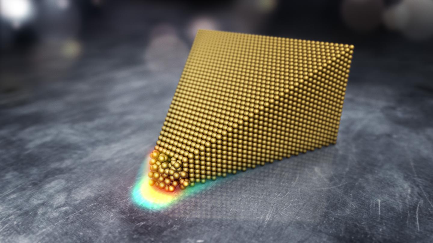 How to melt gold at room temperature | EurekAlert!