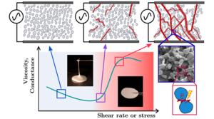 Stress-Activated Friction in Sheared Suspensions Probed with Piezoelectric Nanoparticles