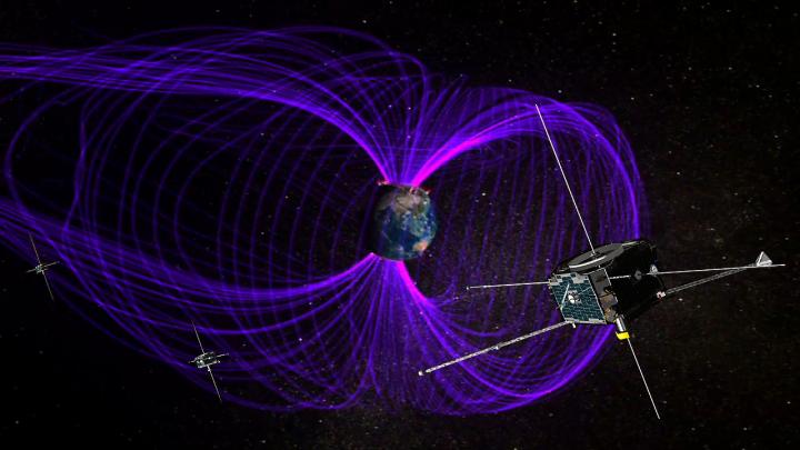 Illustration of THEMIS Satellites