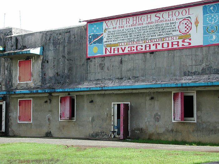 Xavier High School in Chuuk