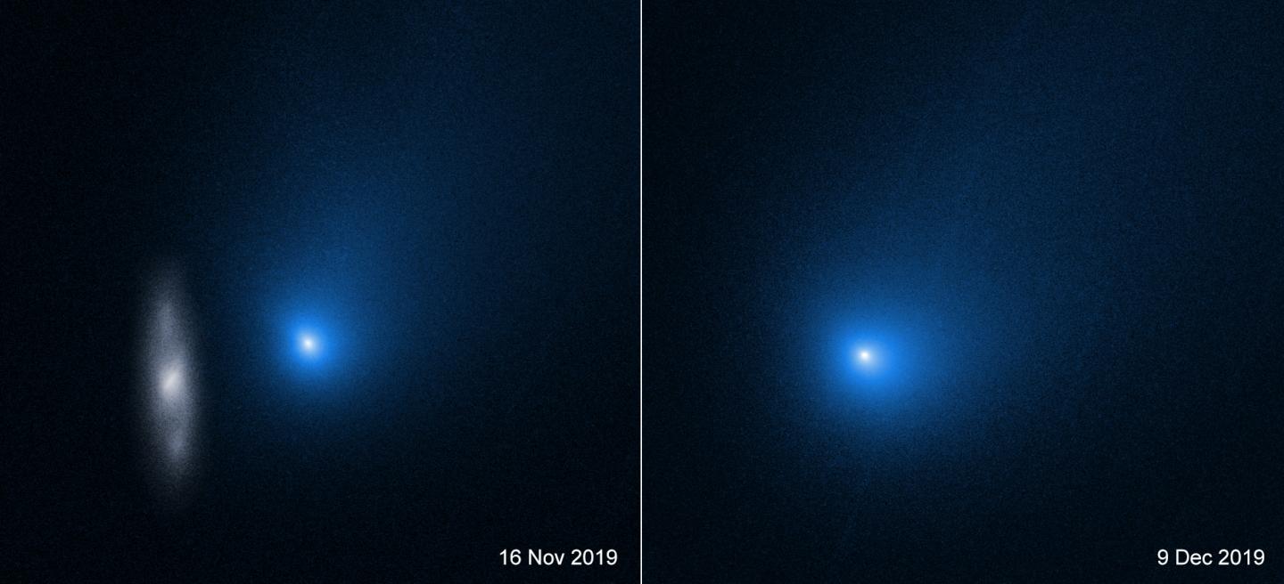 Comet 2I/Borisov as Imaged by Hubble