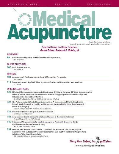<i>Medical Acupuncture</i>