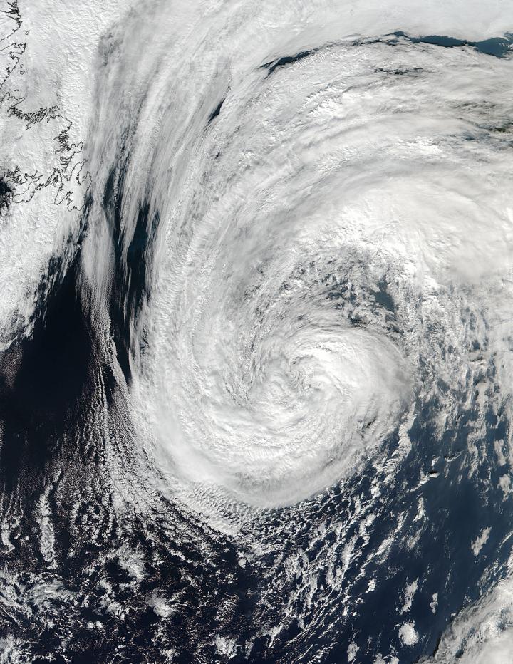 Suomi NPP image of Nicole