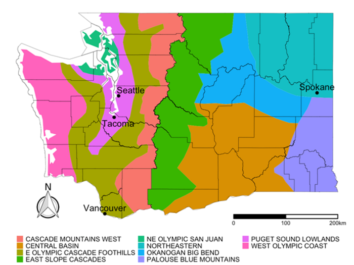 Washington Climate Zones