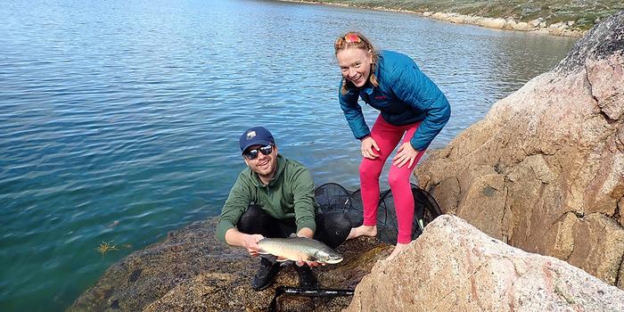Monitoring arctic char in Greenland's waters