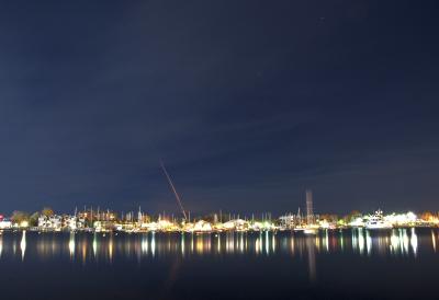 Minotaur I Launch, as Seen from Annapolis, Md.