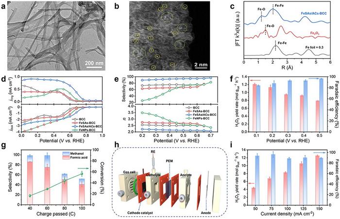 New Approach Developed for Electrocatalytic H2O2 Production and Biomass Upgrading