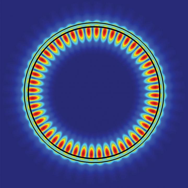 2-D Excitonic Laser