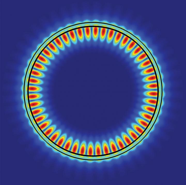2-D Excitonic Laser