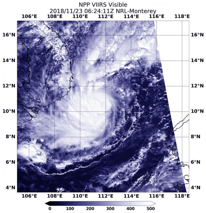 Suomi NPP Image of 33W