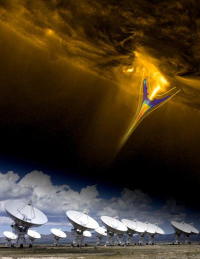 NJIT Scientists Shed Light on How Solar Flares Accelerate Particles to Nearly the Speed of Light