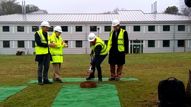 Cutting of the First Turf for the Milner Centre for Evolution