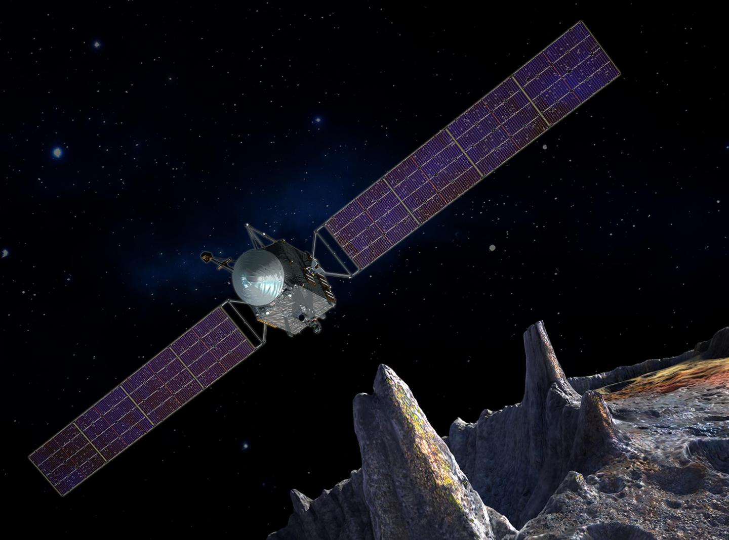 Artist's Concept of the Psyche Spacecraft