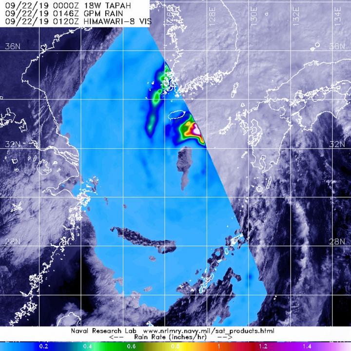 GPM Image of Tapah