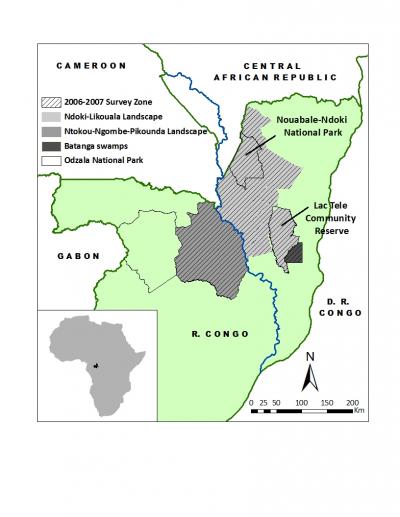 Republic of Congo Map