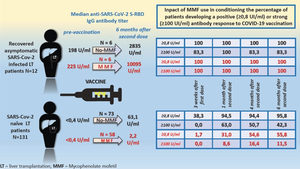 Immune response of COVID-19 vaccinated liver transplant patients is less robust compared to healthy patients
