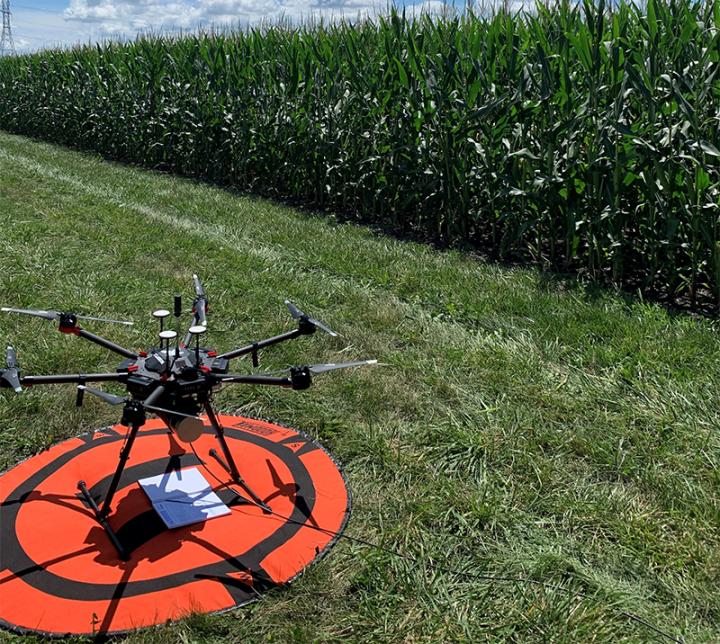 Agbioscience startup using multisensor drone technology