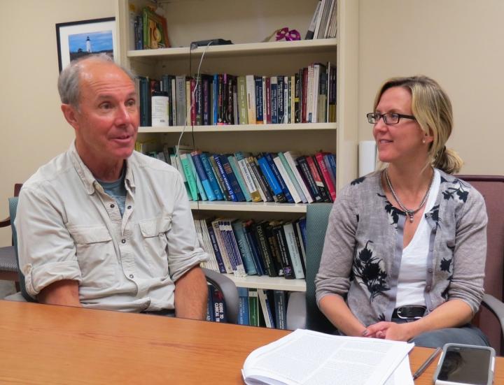 Dr. Peter Kalivas and Dr. Sudie Back