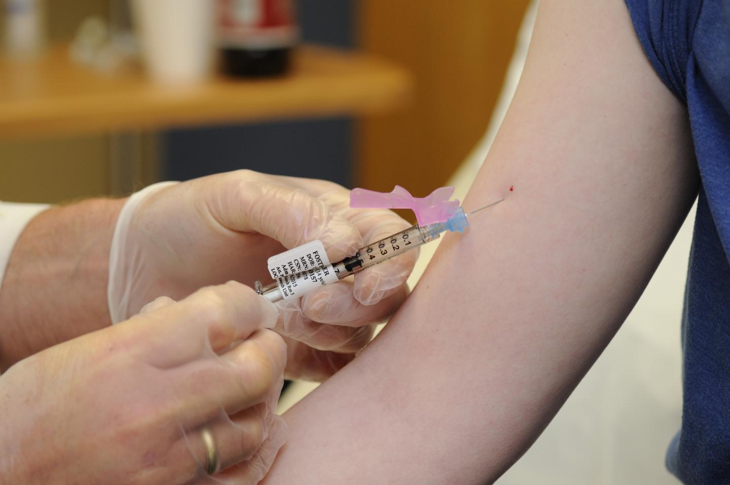 Patient Tyler Foster, University of Louisville Cancer Vaccine Trial