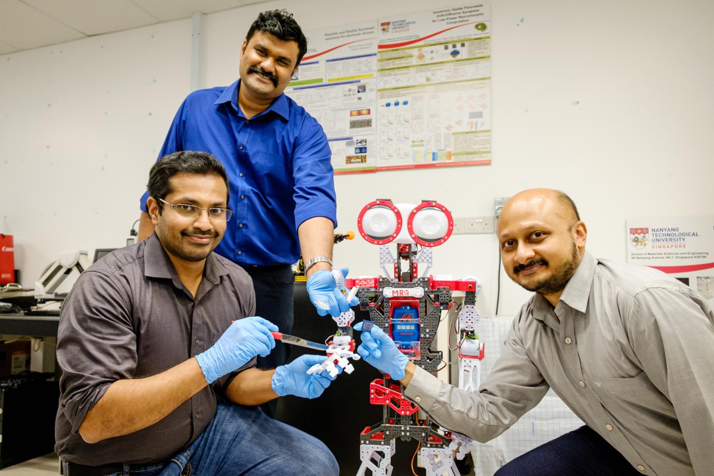NTU Singapore Scientists Develop 'mini-Brains' to Help Robots Recognize Pain and to Self-Repair