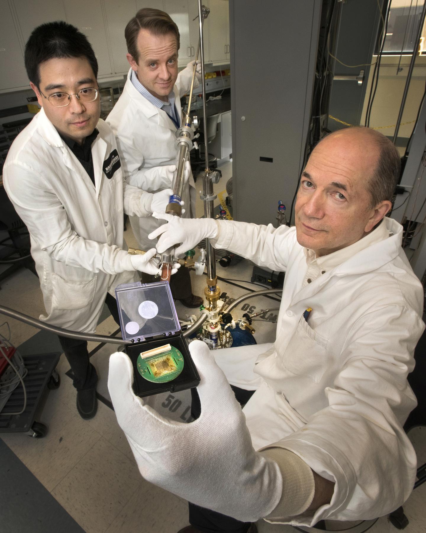 Research Team with Copper-Oxide Film