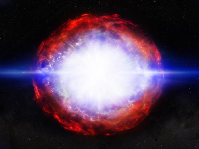 Artist’s conception of SN 2023ixf