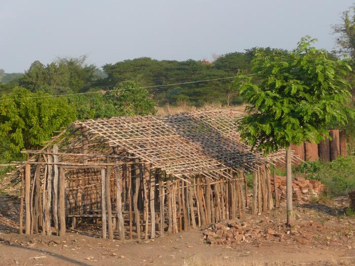 Wood-frame house