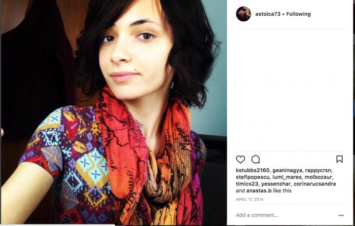 Instagram Selfie of Study Lead Author