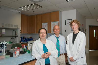 Alessandra Luchini, Lance Liotta and Ginny Espina, George Mason University