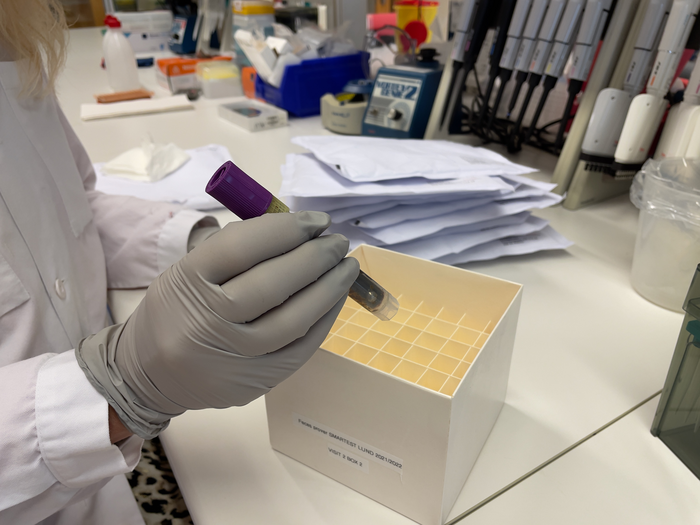 Fecal and blood samples