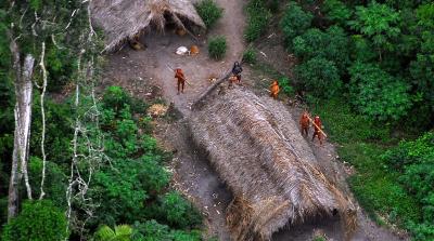 Members of Uncontacted Brazilian Tribe