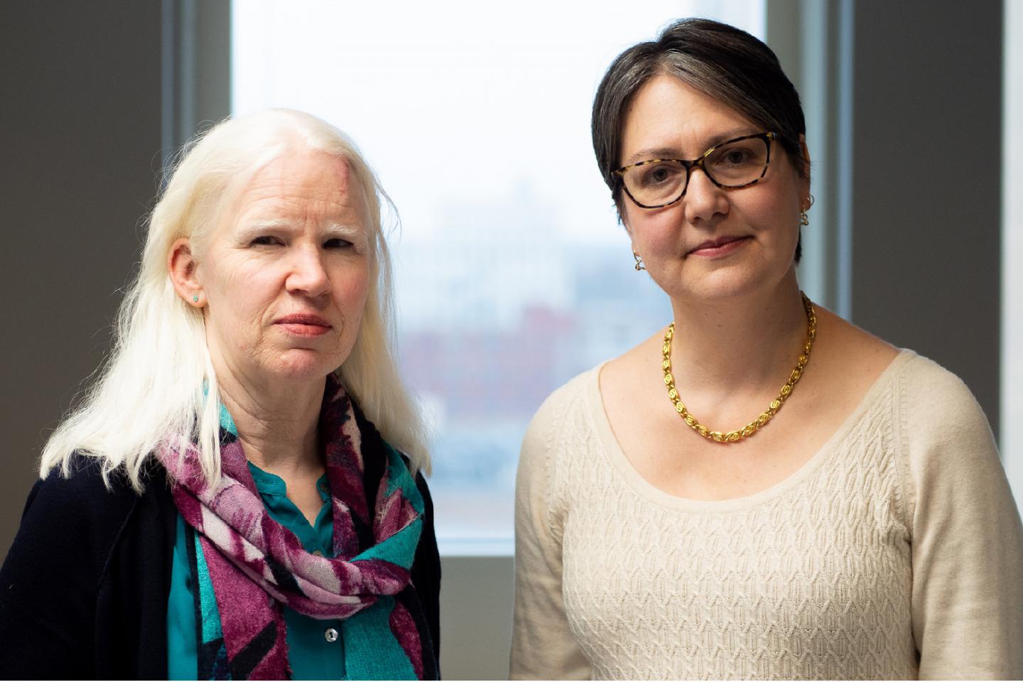 Lucia Wocial, Ph.D., R.N. (left) and Alexia Torke, M.D., M.S. (right)