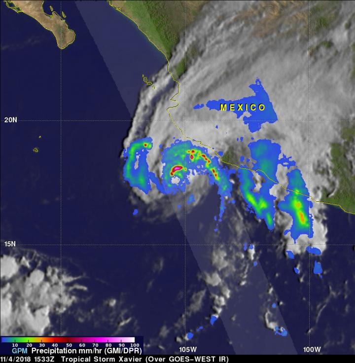 GPM Image of Xavier