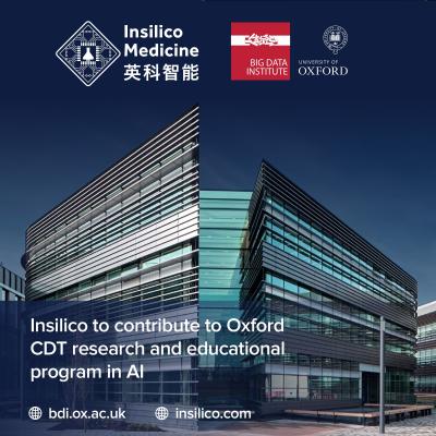 Insilico to Contribute to Oxford CDT Research and Educational Program in AI